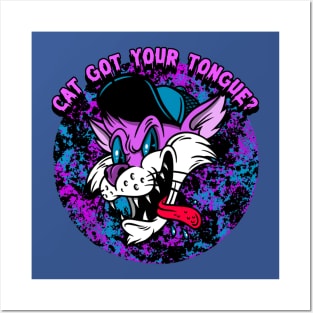 Cat Got Your Tongue? Graphic Posters and Art